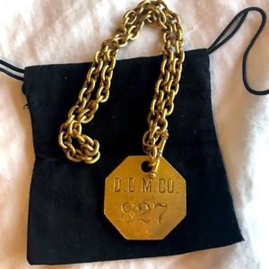 Authentic French Boutique Gold Chain Necklace